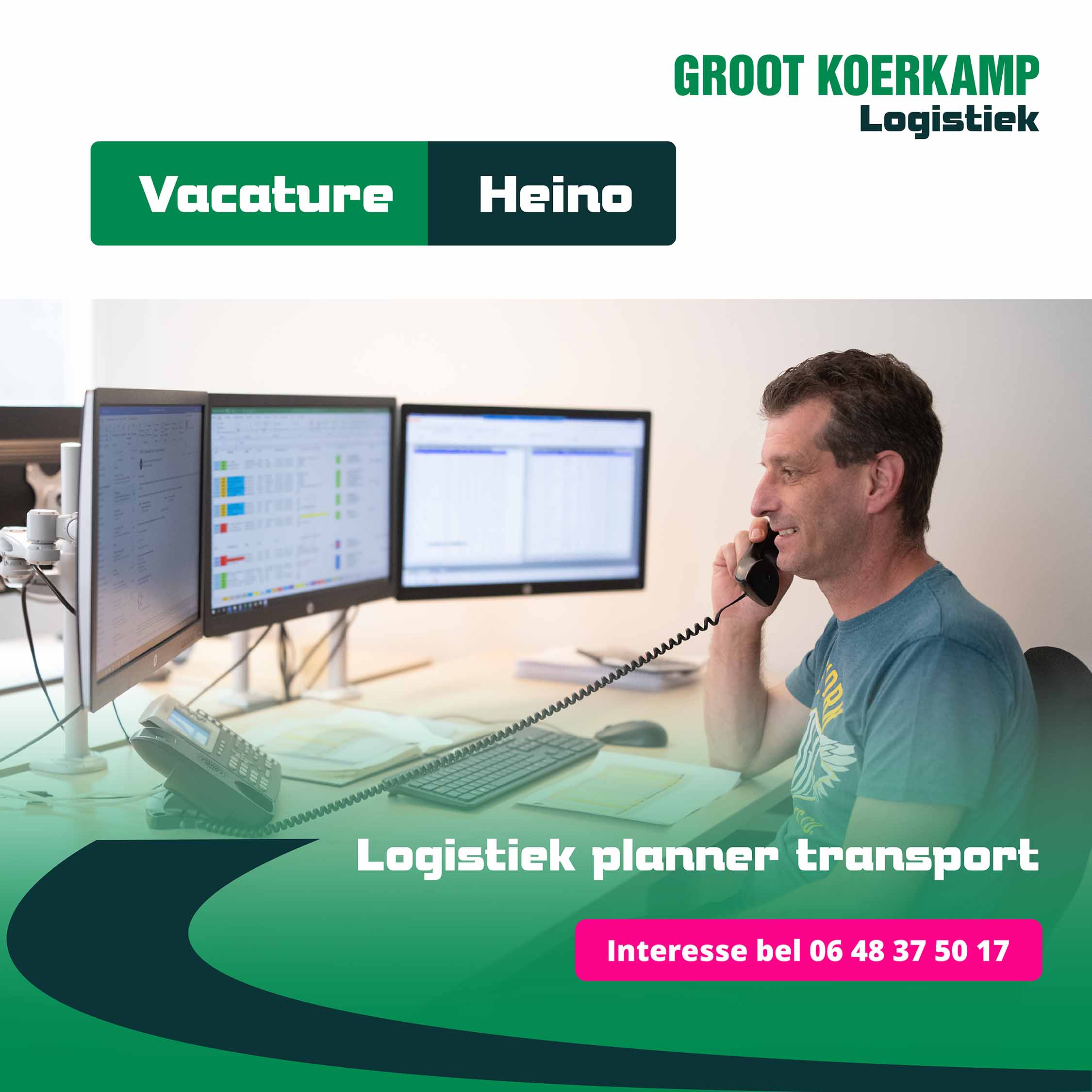 Kom werken bij Groot Koerkamp Transport als Logistiek Planner
